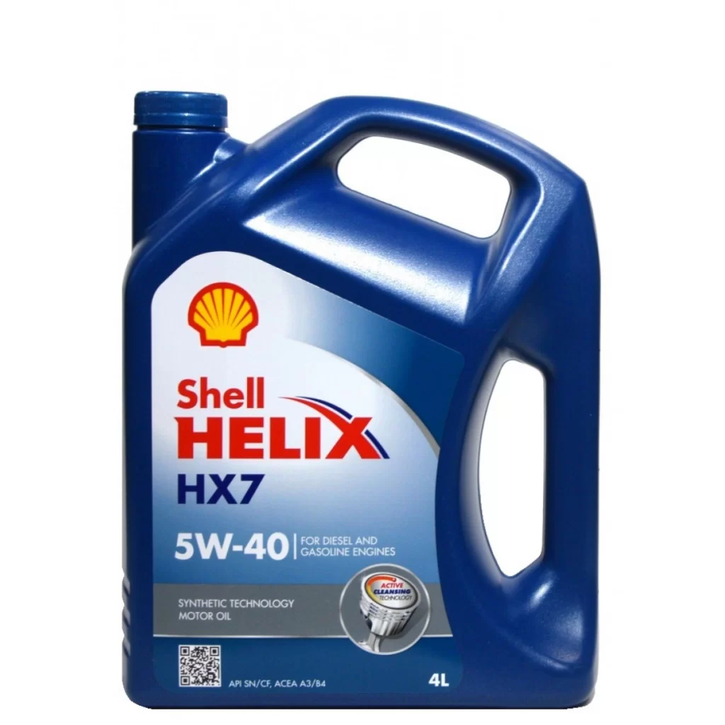 SHELL HELIX HX7 5W-40 4 Л
