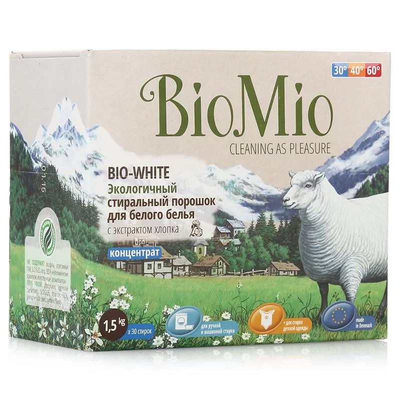 BioMio для цветного белья с экстрактом хлопка