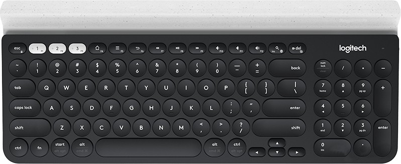 Logitech K780 Multi-Device Wireless Keyboard Black Bluetooth