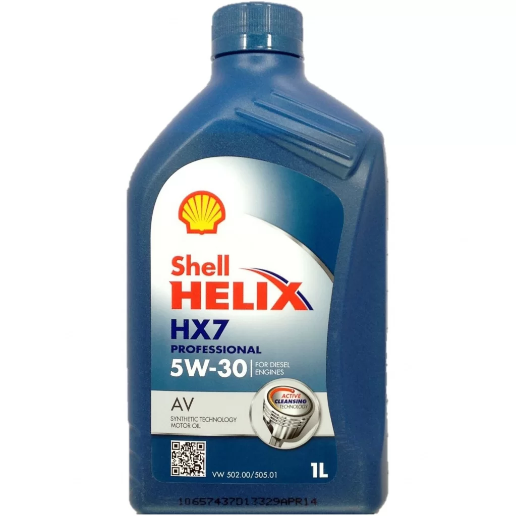 SHELL Helix HX7 5W-30 4 л