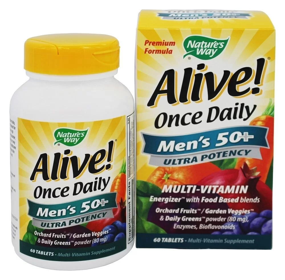 Nature's Way, Alive! Once Daily Ultra Potency для мужчин