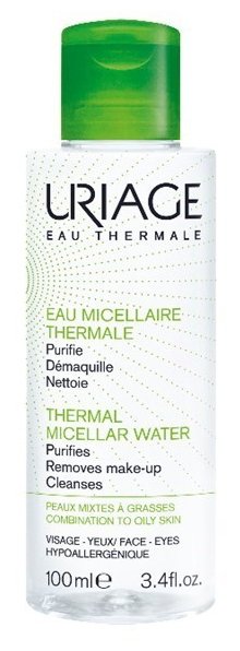 Мицеллярная вода очищающая для жирной и комбинированной кожи Uriage