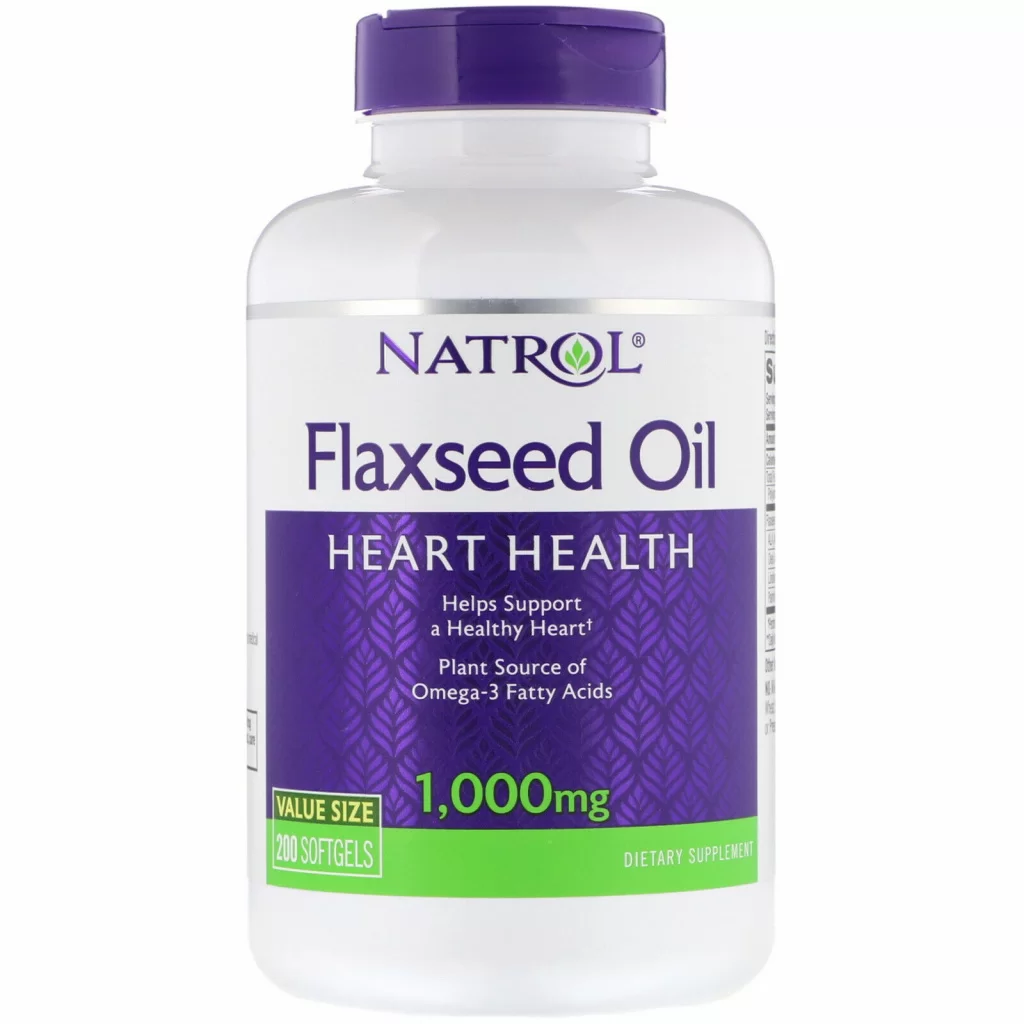 Natrol, Flaxseed Oil, 1,000 mg, 90 Softgels