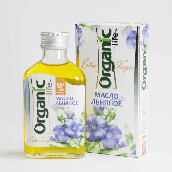 Льняное масло Organic Life