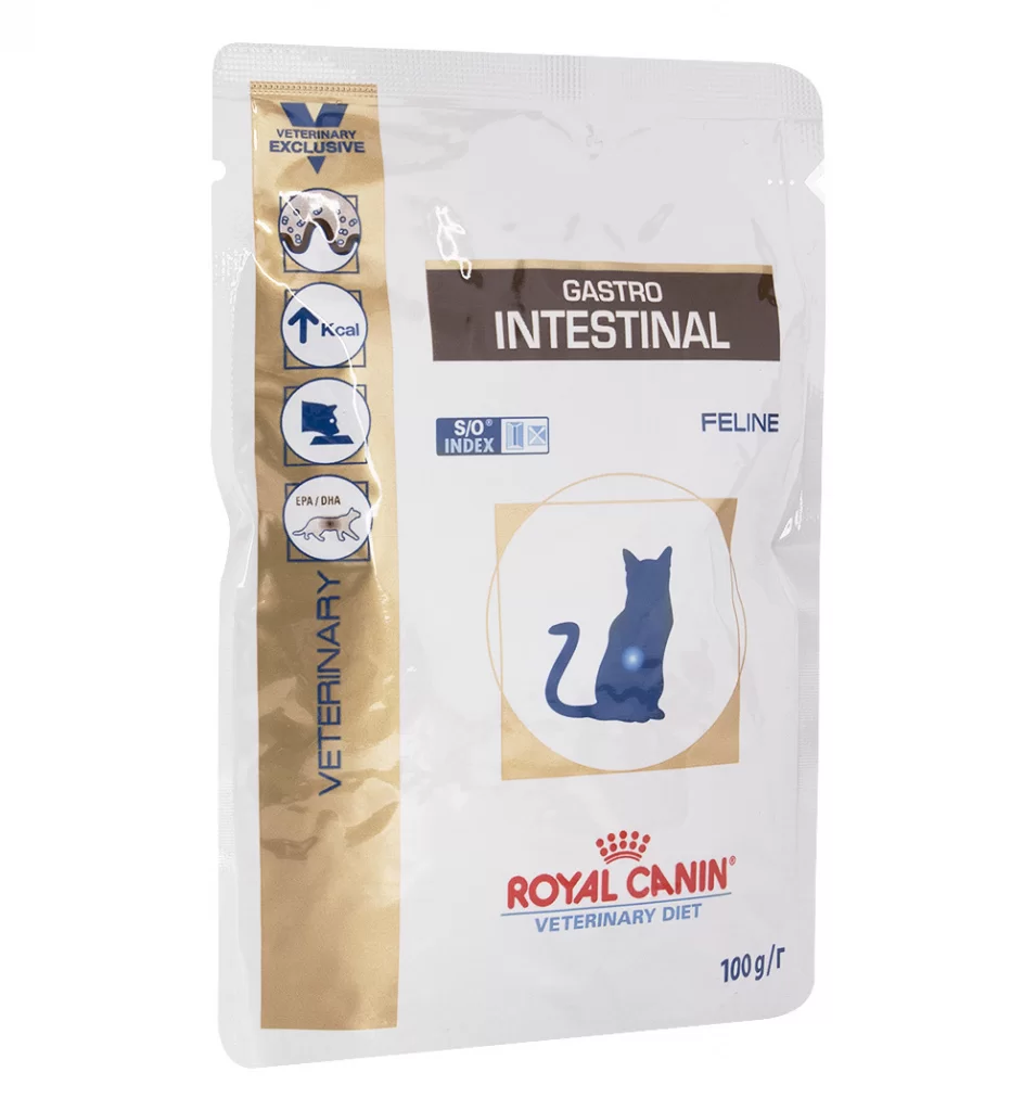 Корм для кошек Royal Canin при проблемах с ЖКТ, при чувствительном пищеварении 100 г (кусочки в желе)