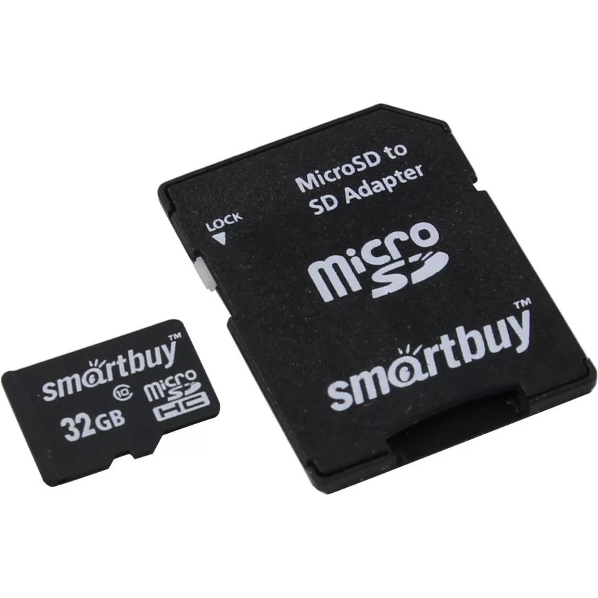 SMARTBUY MICROSDHC CLASS 10 32GB + SD ADAPTER.webp