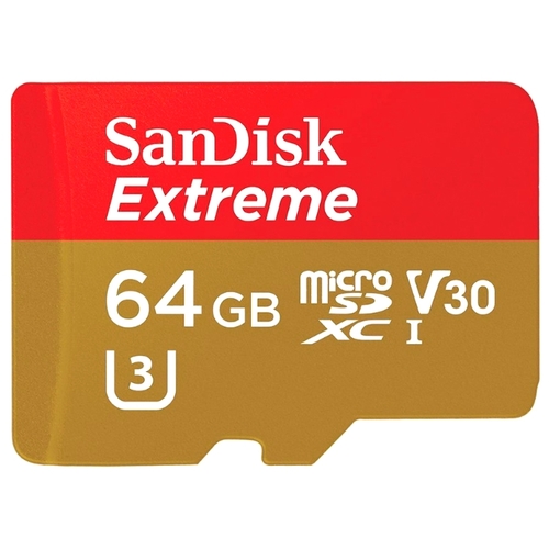 SanDisk Extreme MicroSDXC Class 10 UHS Class 3 V30 90MB/s