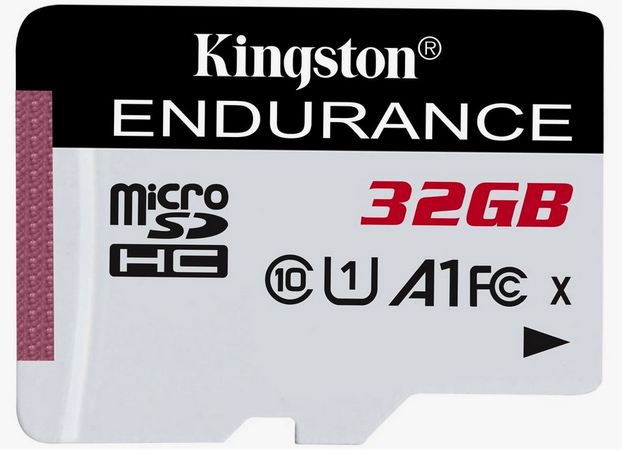 Kingston High Endurance microSDHC 32 ГБ Class 10, A1, UHS-I U1, R-W 95-30 МБ.с