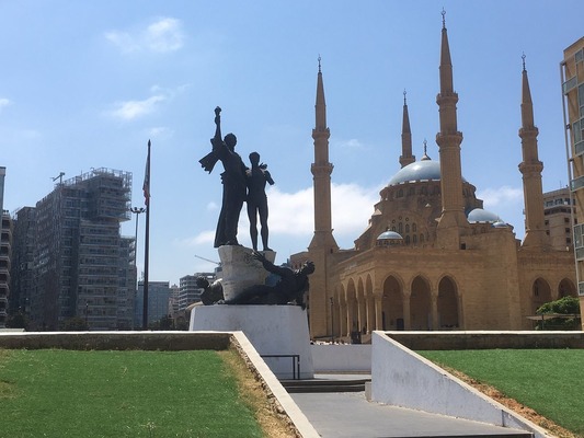 Площадь Мучеников в Бейруте
