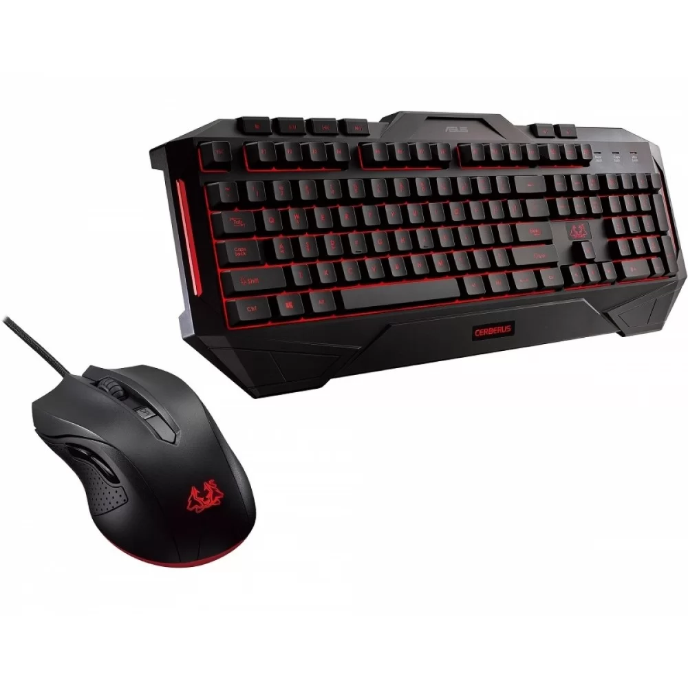 ASUS Cerberus Keyboard and Mouse Combo Black USB