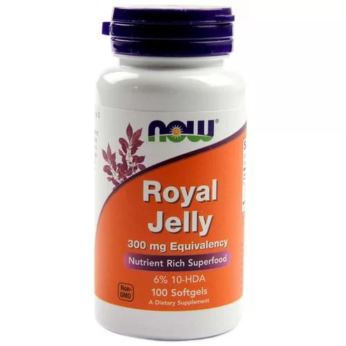 Now Foods, Royal Jelly, 300 mg, 100 Softgels