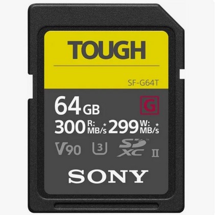 Sony SDXC 64GB Tough UHS-II