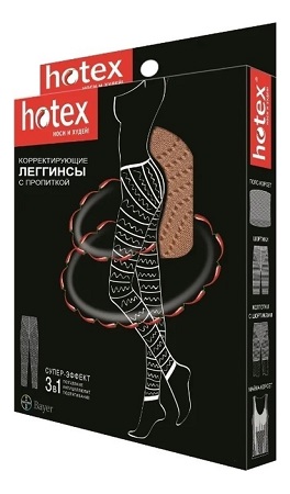 Легинсы для похудения Hotex корректирующие с косметической пропиткой