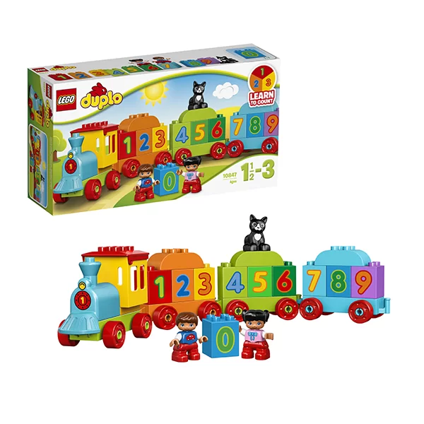 LEGO DUPLO 10847 Лего Дупло Поезд считай и играй