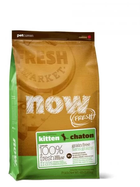 NOW Natural holistic Fresh Grain Free Kitten Recipe