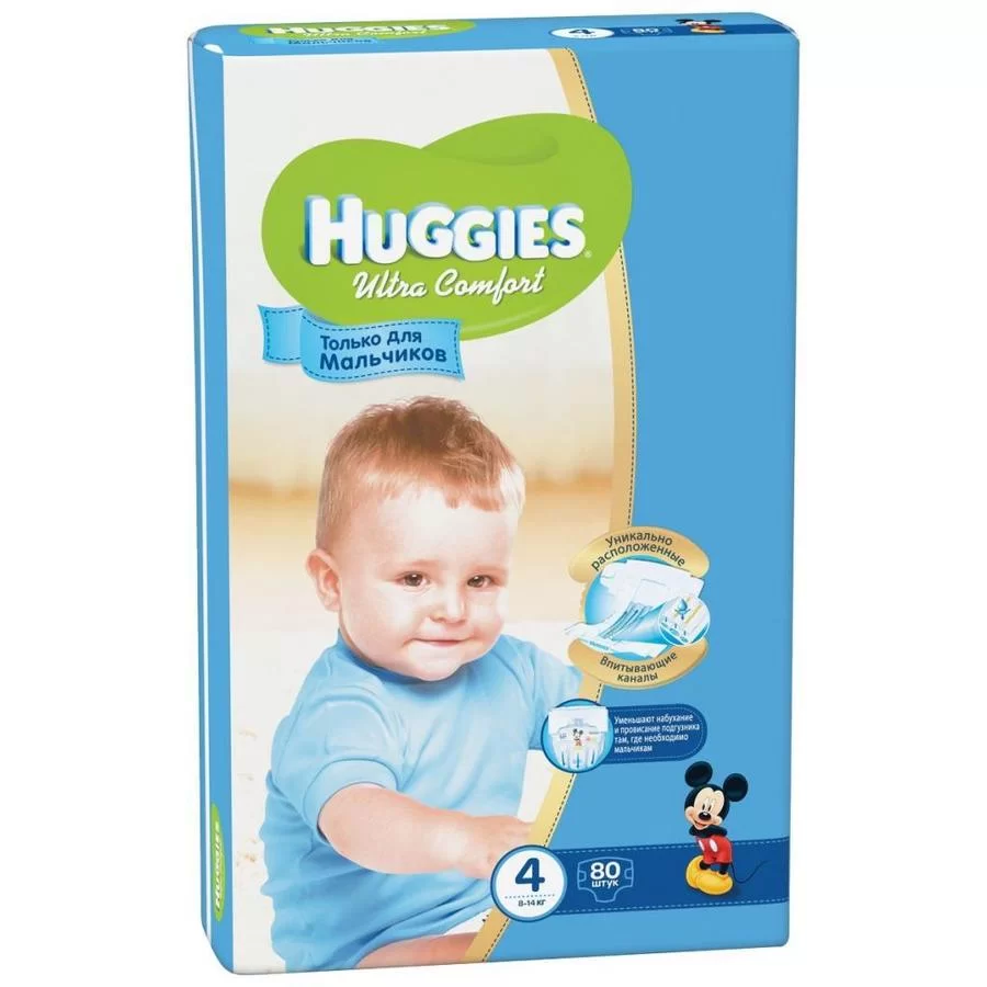 Huggies Ultra Comfort для мальчиков
