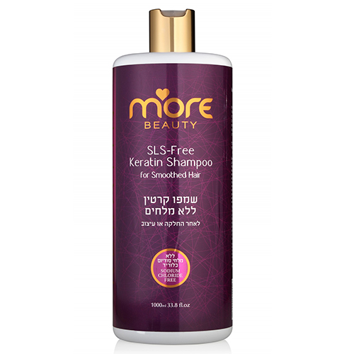 More Beauty шампунь Sls-Free Keratin Shampoo For Smoothed Hair с кератином