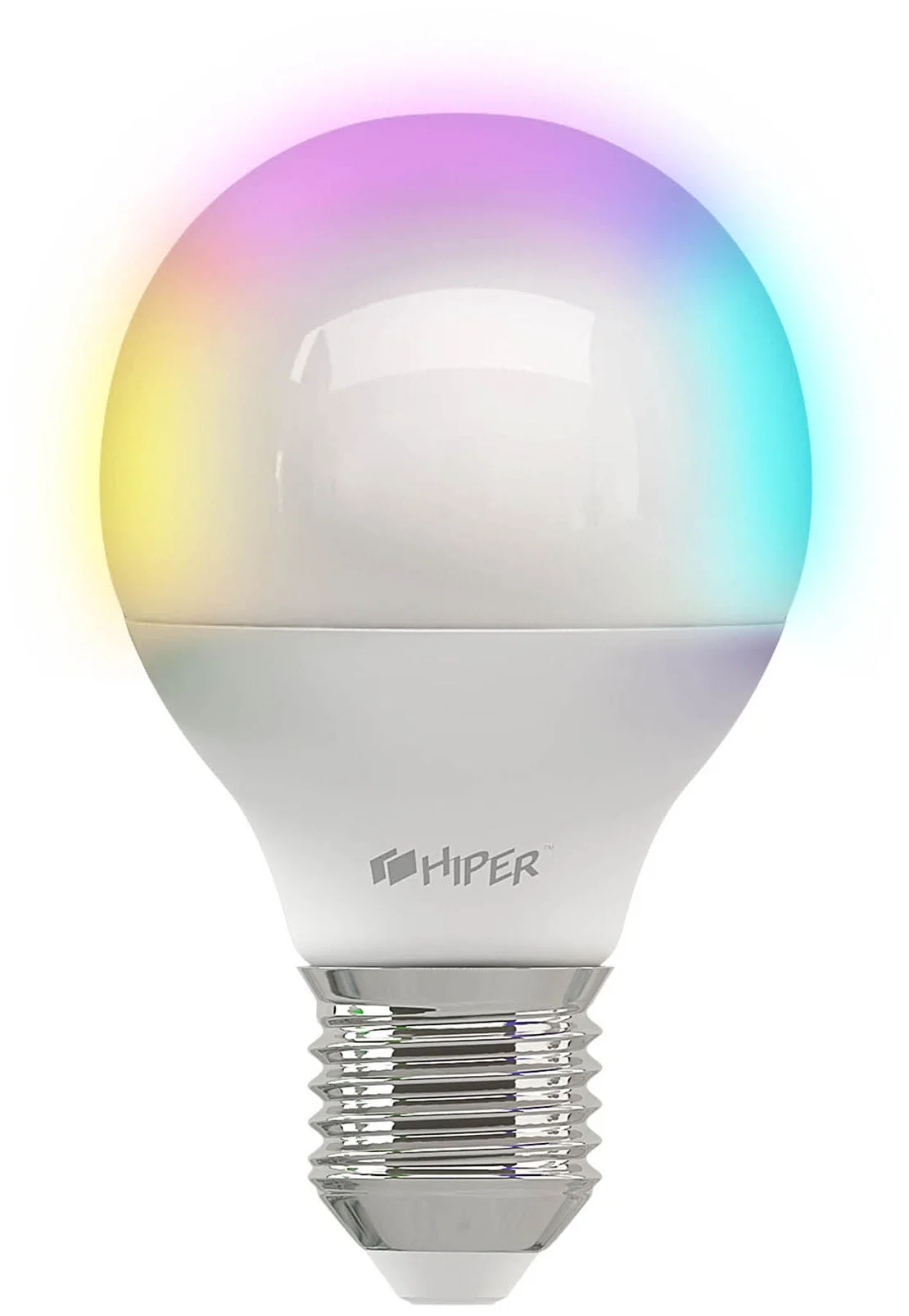 HIPER IoT A1 RGB, E27, G45, 6Вт, 6500 К