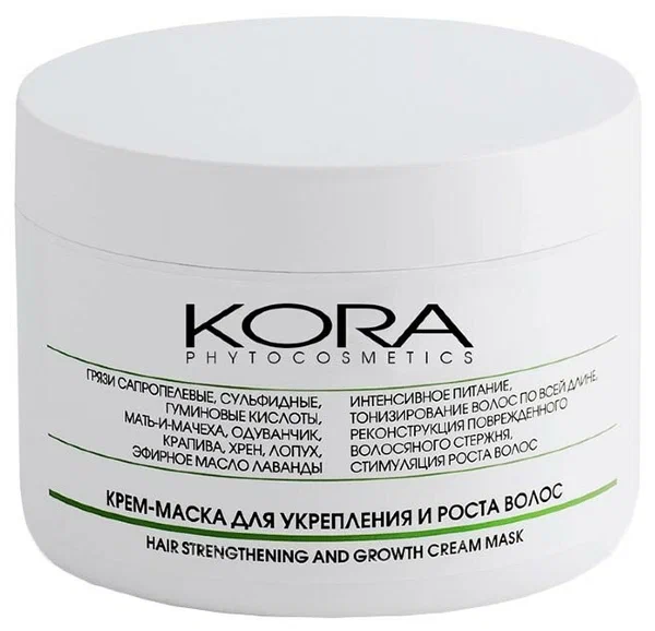 Крем-маска Kora для укрепления и роста волос