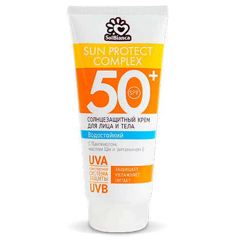 SolBianca Sun Protect Complex солнцезащитный крем для лица и тела SPF 35