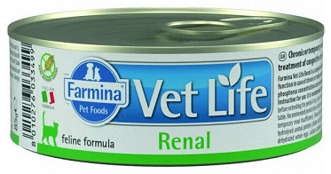 Vet Life Renal для кошек при почечной недостаточности, с курицей