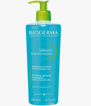 Bioderma Sebium для умывания жирной и проблемной кожи