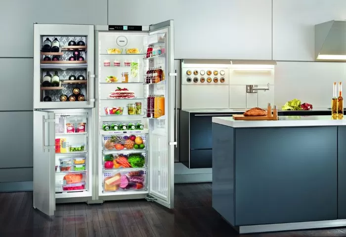 Двухдверные холодильники (side-by-side)