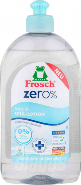 Frosch Средство для мытья посуды Zero%