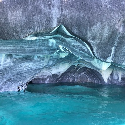 Мраморные пещеры, Аргентина/Чили