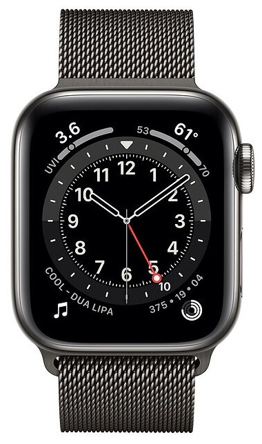 Apple Watch Series 6 GPS + Cellular 40мм Stainless Steel Case