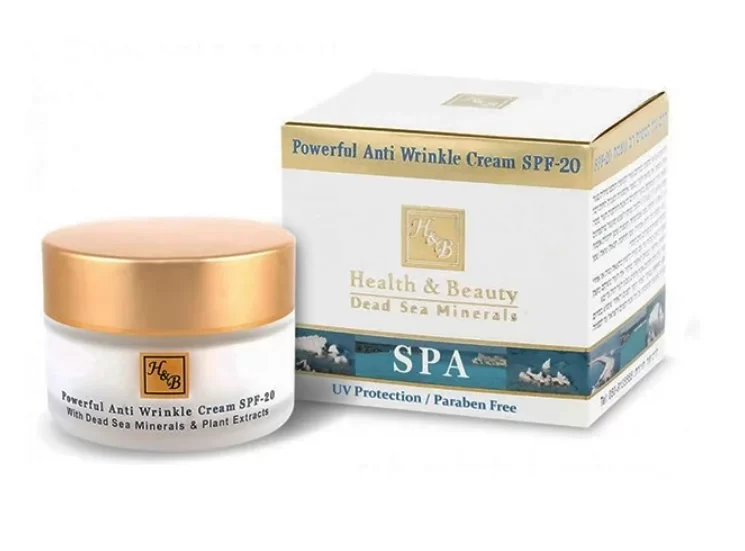 Health & Beauty Powerful Anti Wrinkle Cream Крем для лица от морщин интенсивный SPF-20