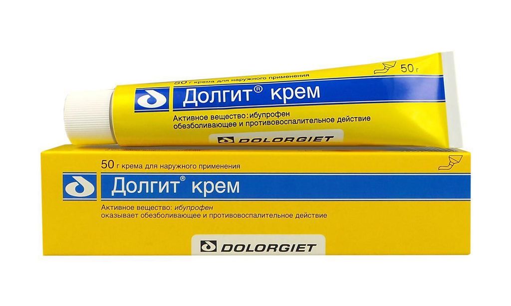 Долгит-крем (ибупрофен)