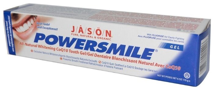 Зубная паста JASON Powersmile фтор