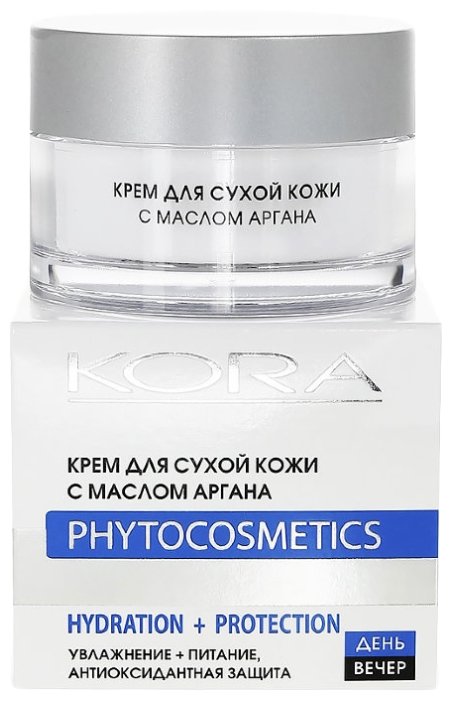 Kora Phytocosmetics для сухой кожи с маслом арганы для лица