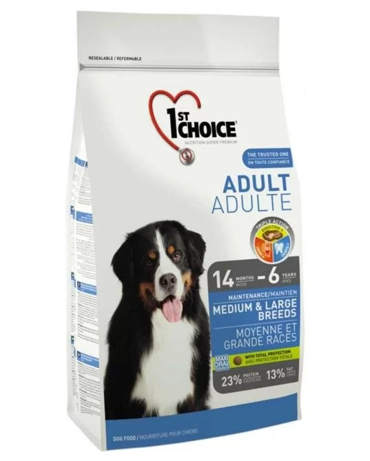 1st Choice Chicken Formula MEDIUM and LARGE BREEDS for SENIORS