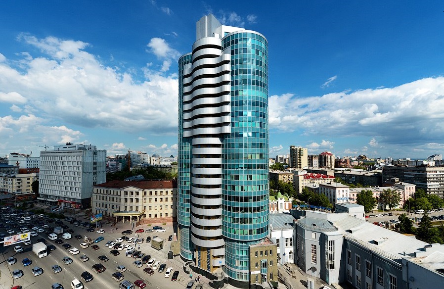 10 самых высоких зданий в Новосибирске