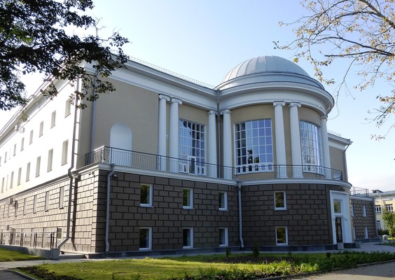 Здание национальной библиотеки Карелии