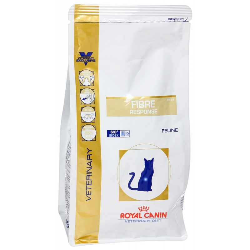 ROYAL CANIN FIBRE RESPONSE FR31 ДИЕТА ДЛЯ КОШЕК ПРИ НАРУШЕНИЯХ ПИЩЕВАРЕНИЯ