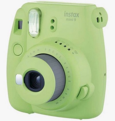 Fujifilm Instax Mini 9, печать снимка 62x46 мм, lime green