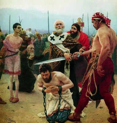 Николай Мирликийский избавляет от смерти трёх невинно осуждённых