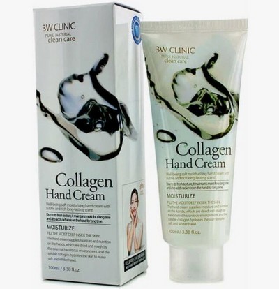 3W CLINIC Moisturizing Collagen Hand Cream