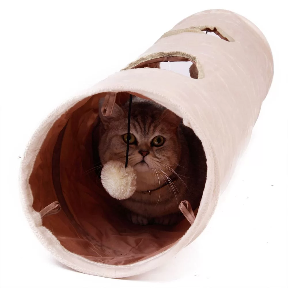 VKTECH Tunnel with Balls Забавный тоннель для кошек