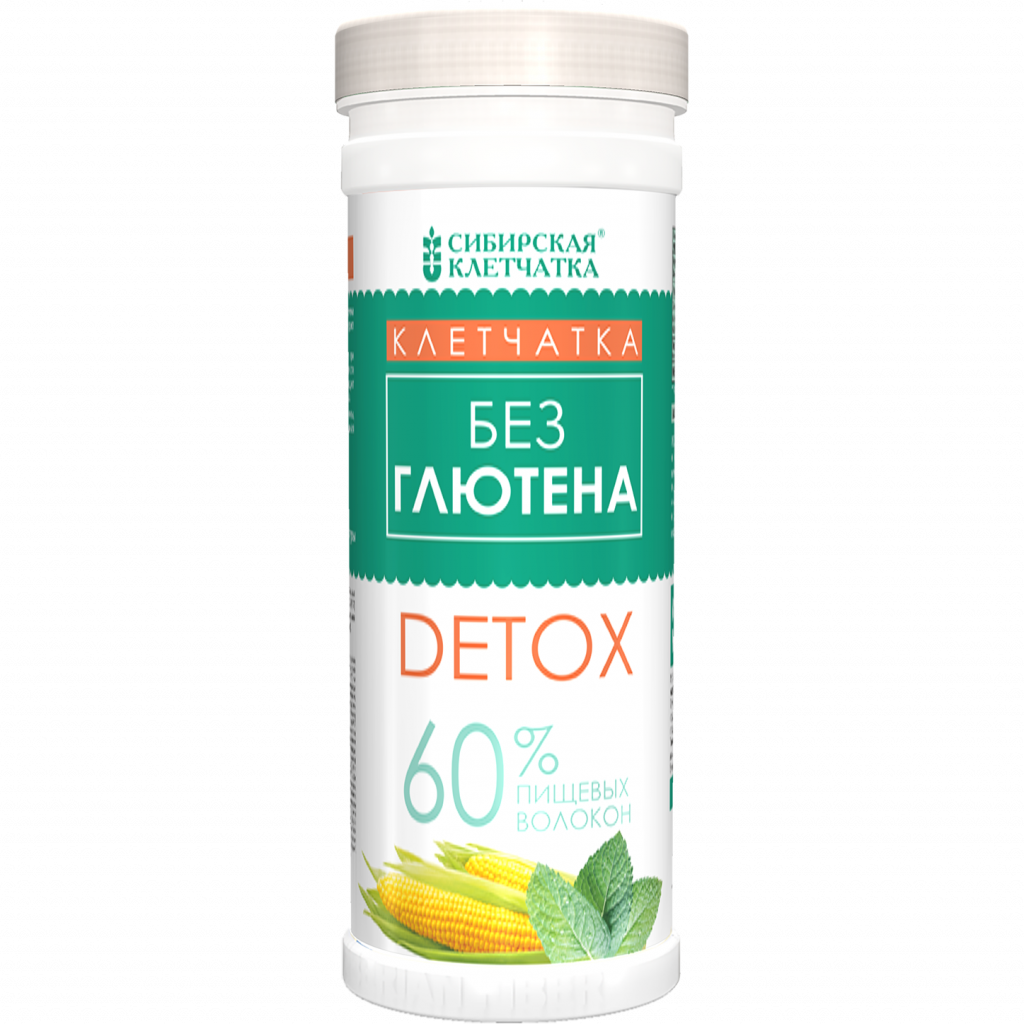 СИБИРСКАЯ КЛЕТЧАТКА КЛЕТЧАТКА "БЕЗГЛЮТЕНОВАЯ" СК DETOX 200 Г