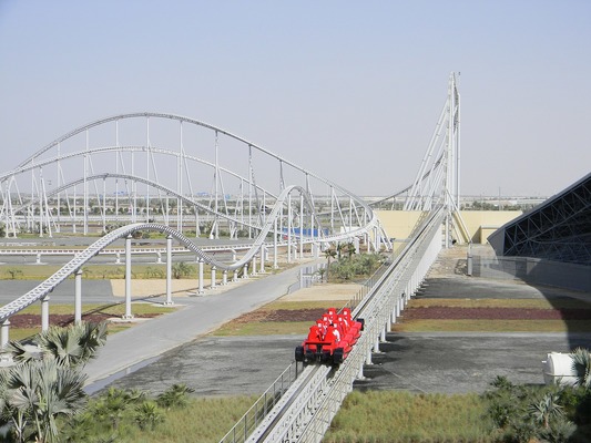 10 место: Formula Rossa (Абу-Даби, ОАЭ)