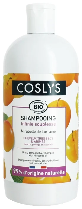 Coslys шампунь с маслом Мирабель для сухих и поврежденных волос