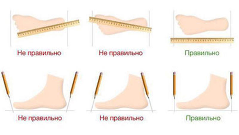 Как выбрать правильный размер обуви.ru