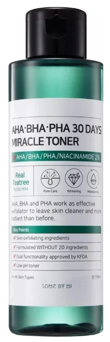 Some By Mi тонер для проблемной кожи AHA-BHA-PHA 30 Days Miracle Toner