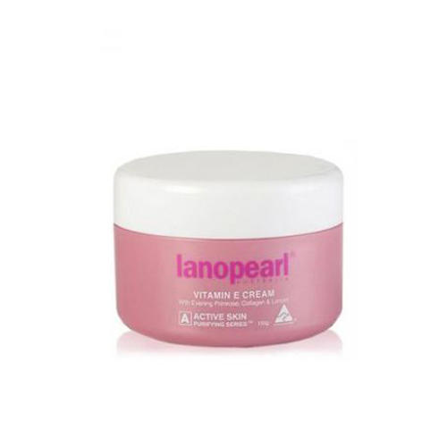 Lanopearl Vitamin E Cream Крем с маслом вечерней примулы, коллагеном и ланолином для лица