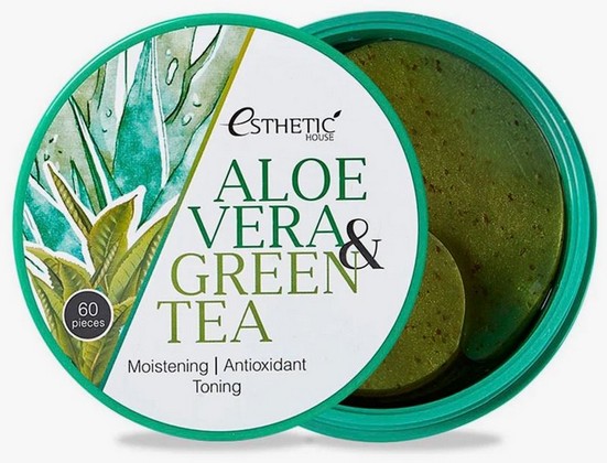 Esthetic Aloe Vera & Green Tea Hydrogel Eye Patch