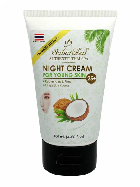 Ночной крем Sabai Thai Night Cream for Young Skin Кокос 25+